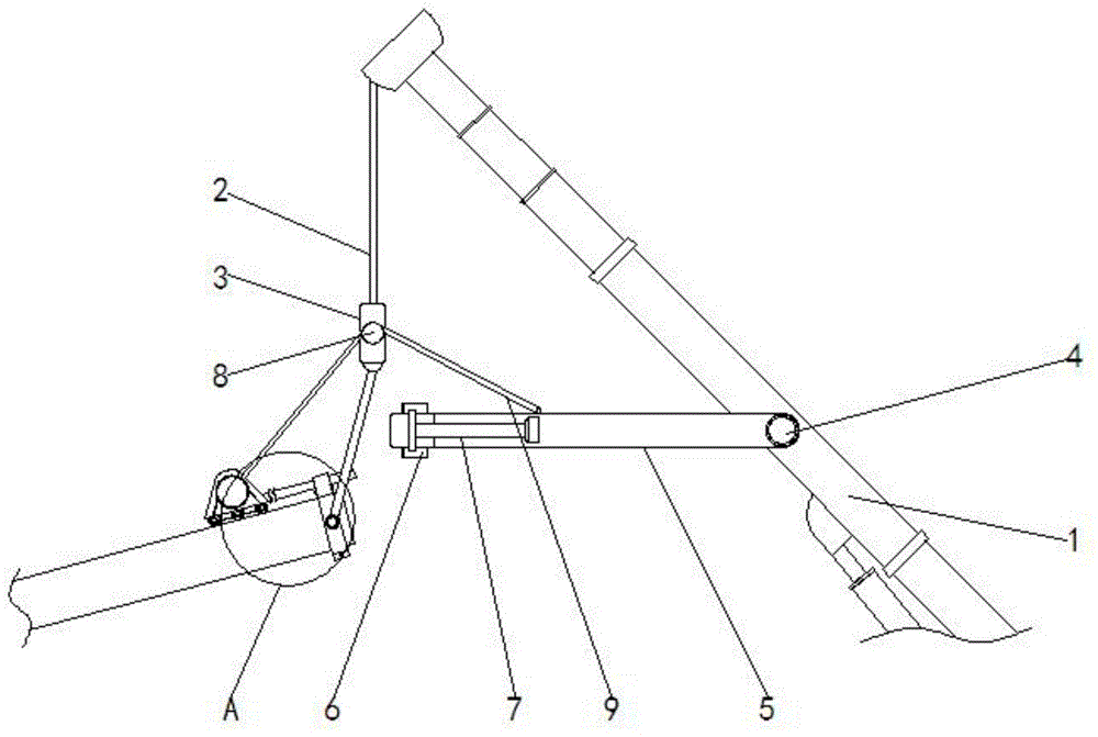 一种旋转压入工法用钢管桩吊装机的制作方法
