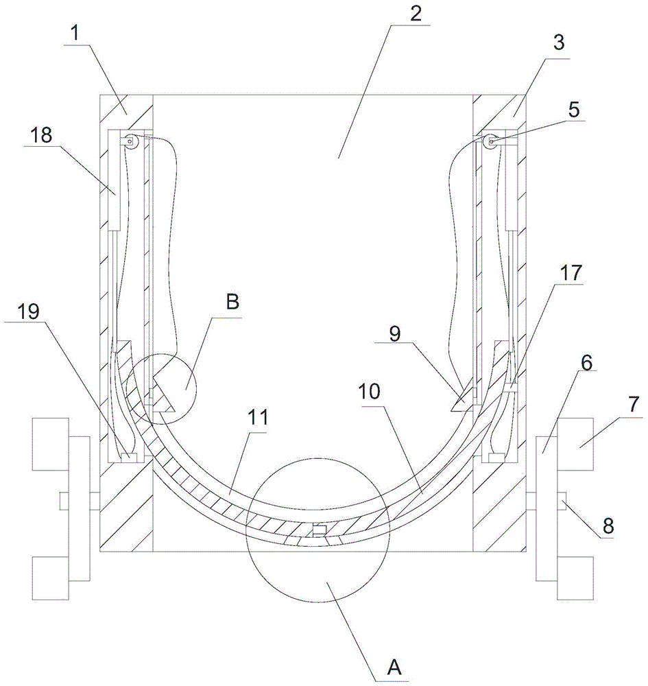 一种建筑施工用的投料装置的制作方法