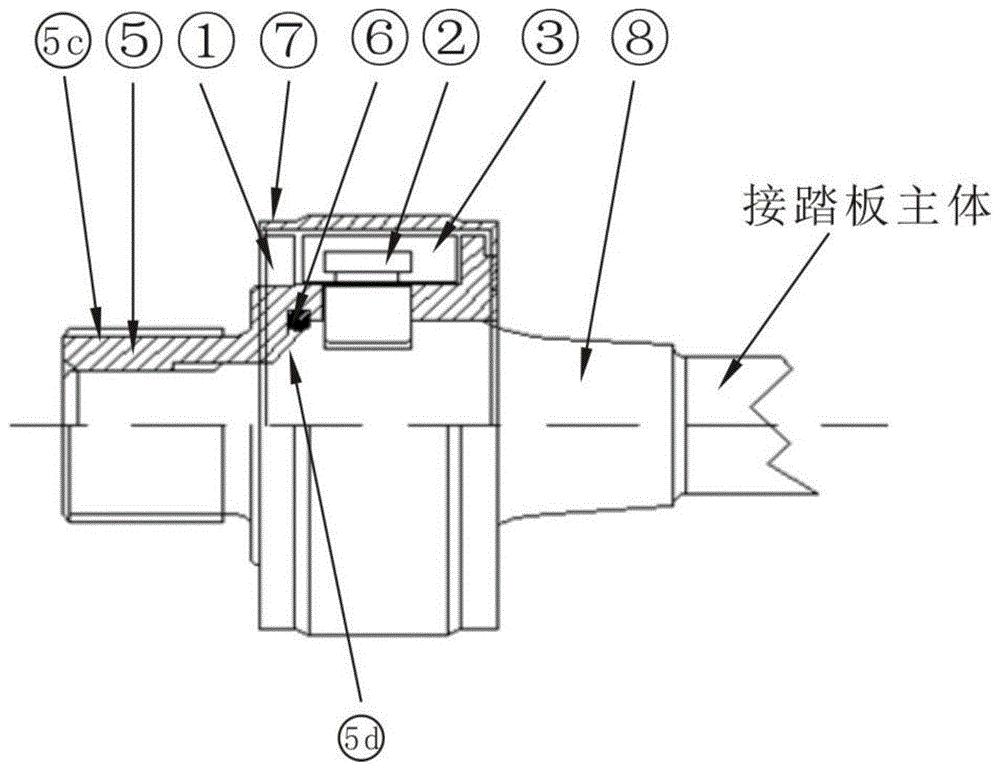 快拆接头和快拆脚踏的制作方法