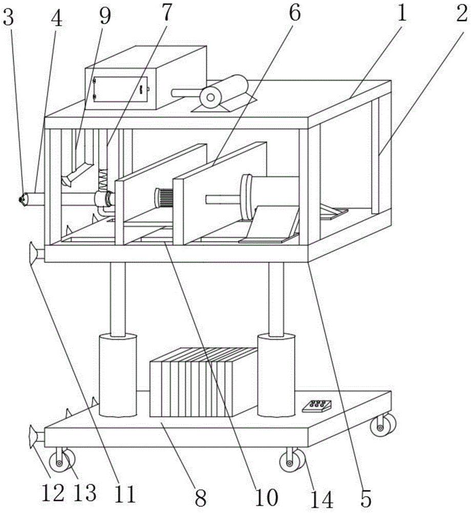 一种多功能的建筑墙面改造打孔设备的制作方法