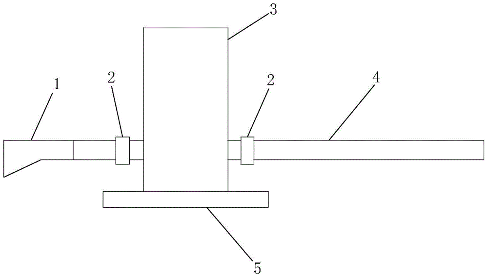 一种石墨换热块水线绘制工具的制作方法