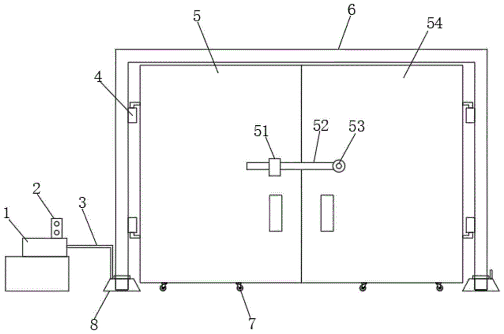 一种建筑施工用电梯的安全防护装置的制作方法