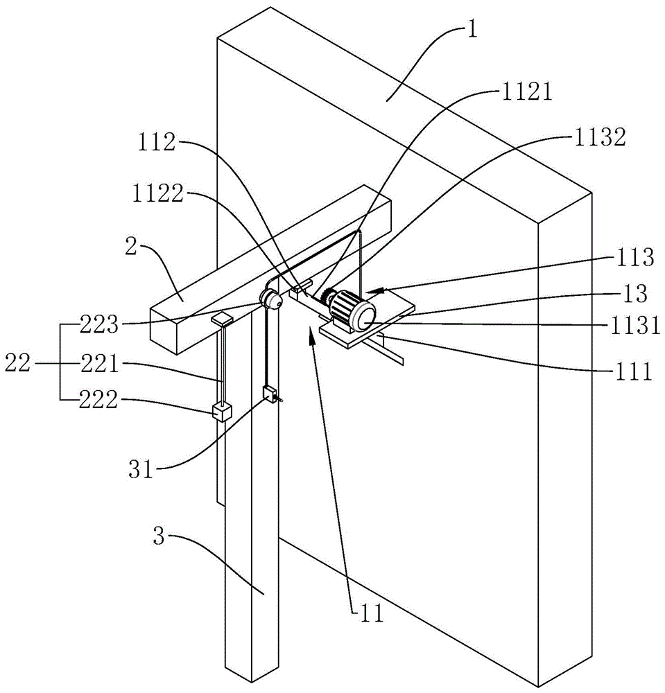 一种具有临时支撑作用的顶板开洞处的地下室外墙构造的制作方法