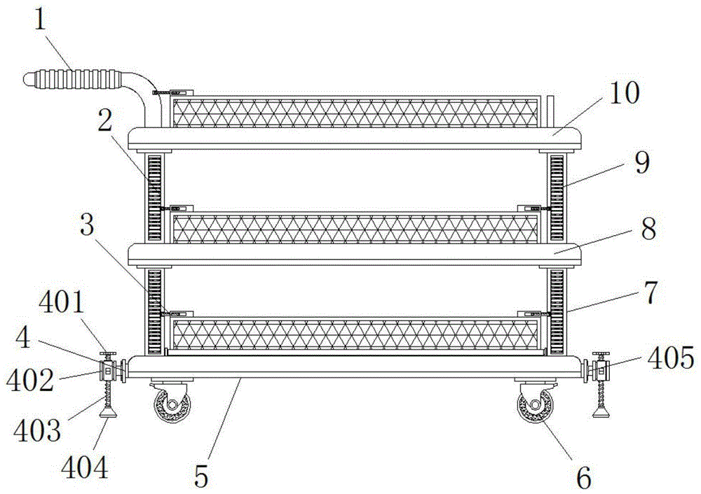 一种建筑用钢结构转运架的制作方法