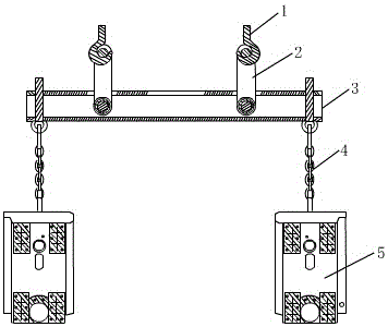 自重轧辊吊具的制作方法