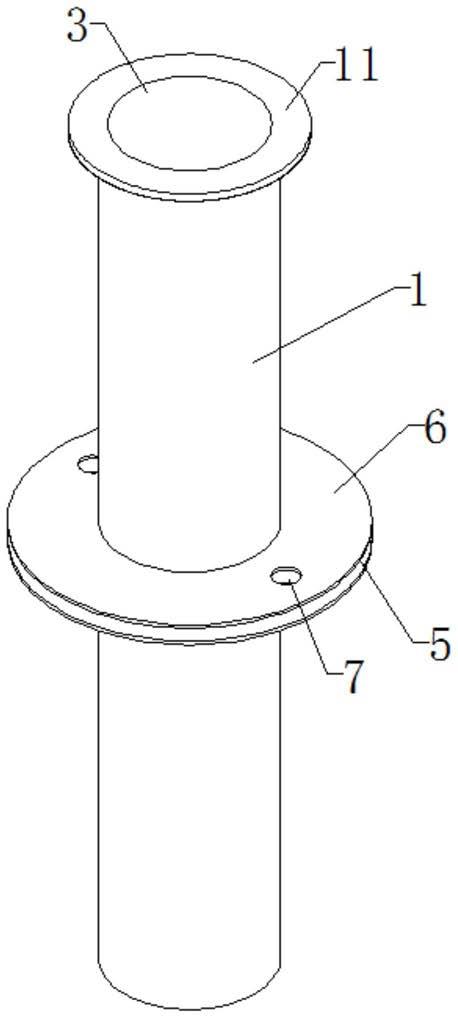 一种焊接式铠装热电阻的隔温固定结构的制作方法
