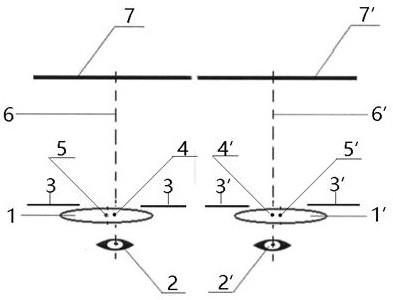 全彩色高清晰(5k～8k)高亮度双竖屏观立体像装置的制作方法