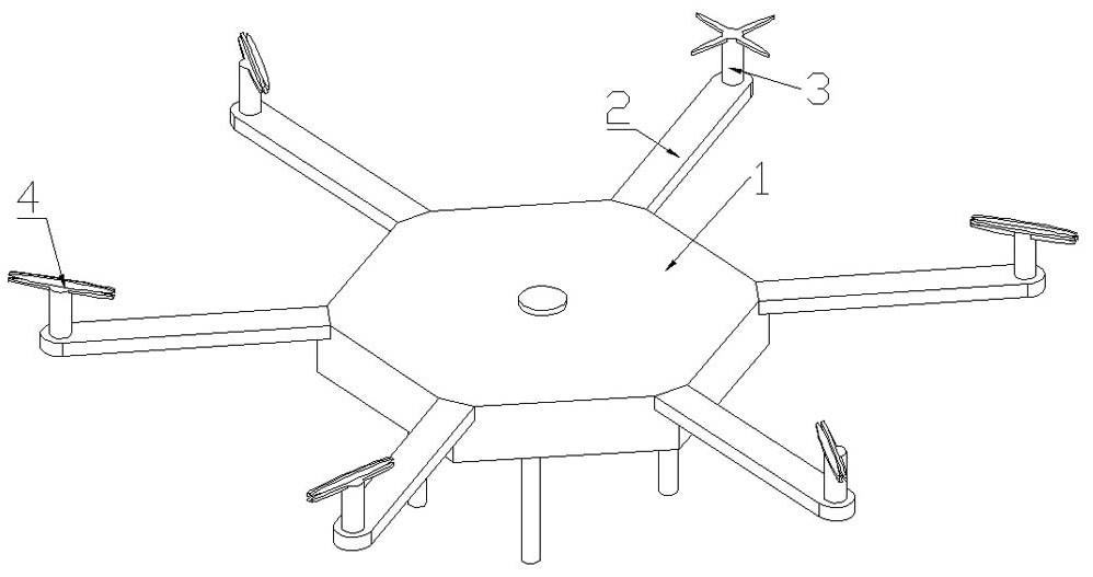 植保无人机用防晃装置的制作方法
