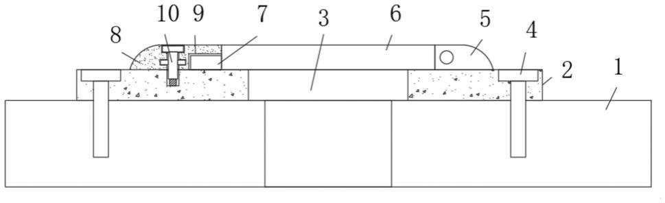 一种建筑工程放线孔安全防护板的制作方法