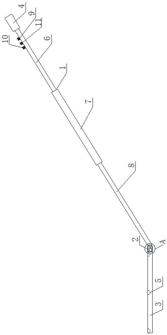 一种后张法预应力管道破损检查用工具的制作方法