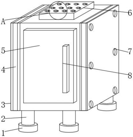 一种具有磁干扰屏蔽的PLC控制柜的制作方法