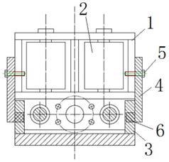 铜带轧机立导位结构的制作方法