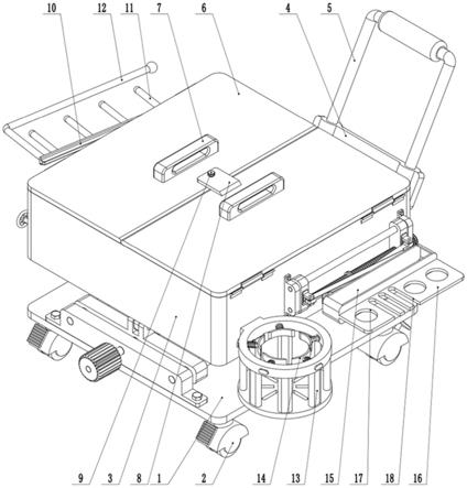 一种边坡工程用多功能工具箱