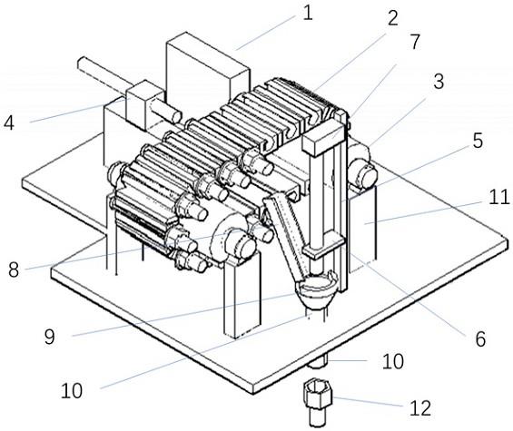 一种高空施工作业机械用自动化螺栓输送装置的制作方法