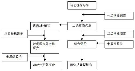 一种垃圾填埋场植物筛选体系构建的方法与流程