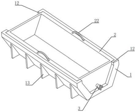 一种畜牧用喂养槽的制作方法