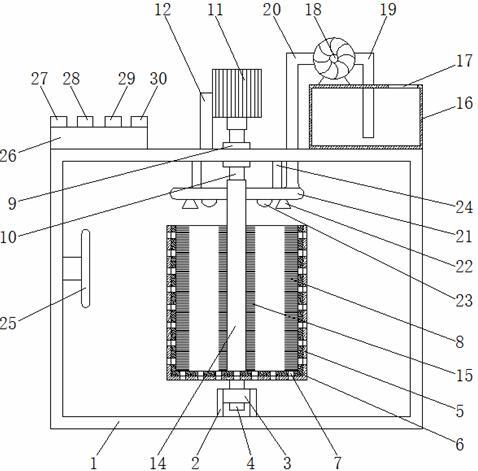 一种超声检查探头用消毒装置的制作方法