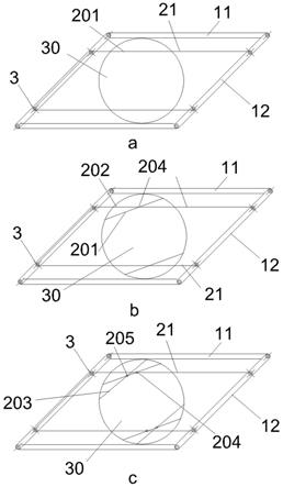 链环试样划线定位器及试样定位方法与流程