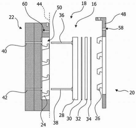 紧固系统、建造物和用于将设备物件附接至建造物的方法与流程