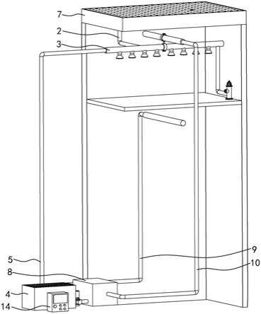 一种建筑管道消防用给排水结构的制作方法