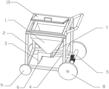 一种建设工程用白灰放线装置的制作方法