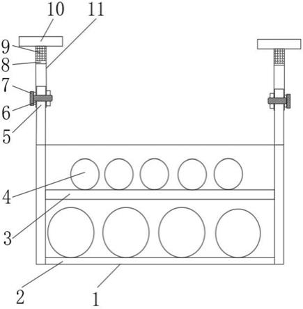 一种消防工程施工用安装支架的制作方法