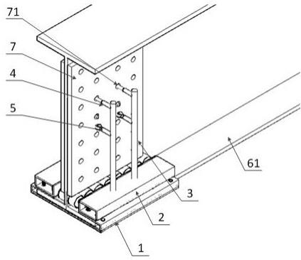 一种钢梁连接板安装装置及钢梁连接板安装方法与流程