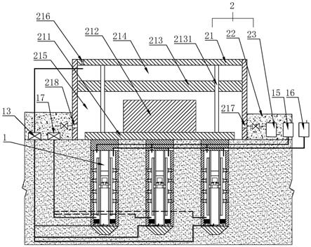 一种滨海大面积软基加固结构及其施工方法