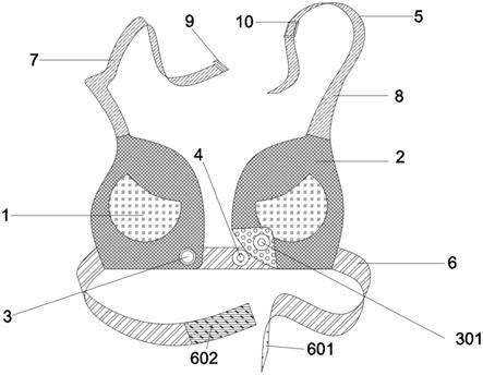 一种乳腺外科患者用方便给药的拆卸式束胸的制作方法