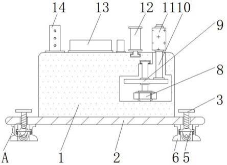 一种建筑工程用钢筋折弯机