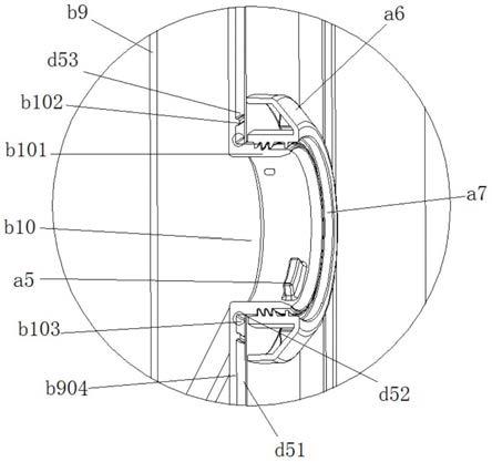 投放器安装结构、洗碗机的制作方法