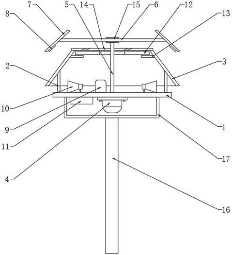 一种农业用鸟类监测驱赶装置的制作方法
