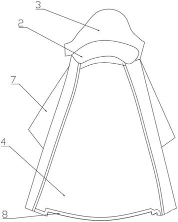 一种可拆的防寒服的制作方法