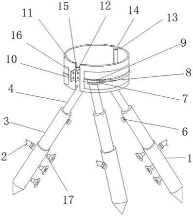 一种园林绿化工程用树木栽培架的制作方法