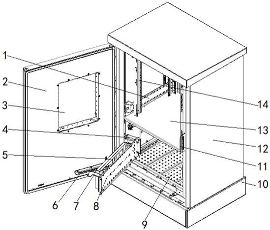 一种内部空间可调式低压配电柜的制作方法