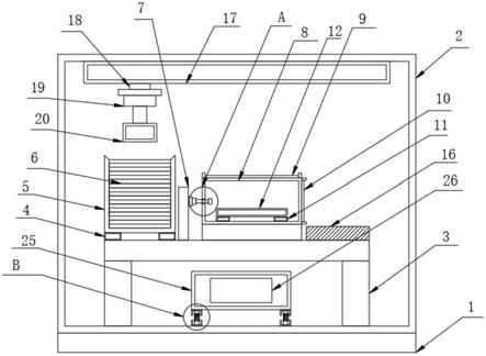 一种纸箱印刷自动送纸装置的制作方法