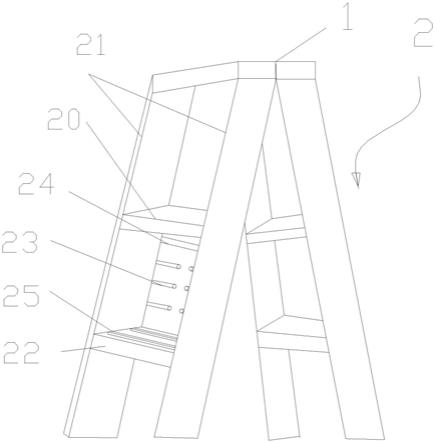 一种房屋维修用的梯子的制作方法