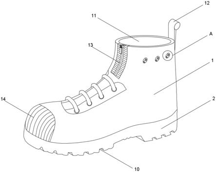 一种防水耐磨安全鞋的制作方法