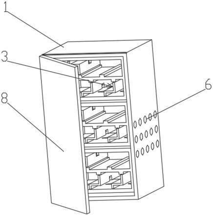 一种分层式的配电柜的制作方法