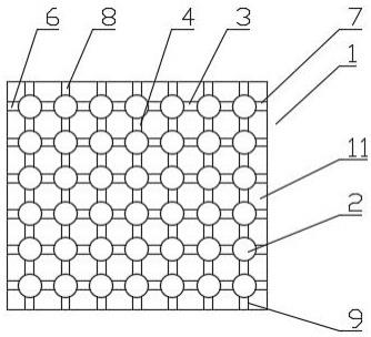 一种高效率的液体过滤器用过滤网板支架的制作方法