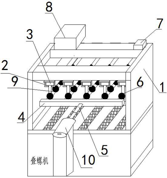 一种固液分离叠螺机喷淋冲洗装置的制作方法