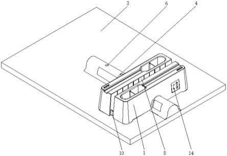 适用智慧办公的快装多功能桌屏盒的制作方法