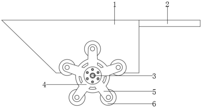 一种可快速爬楼的小型建筑渣土推车的制作方法