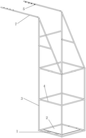 一种钢结构施工平台的制作方法