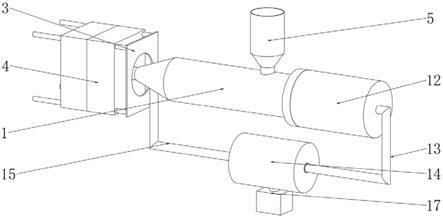 一种积木件注塑生产用稳压注射装置的制作方法