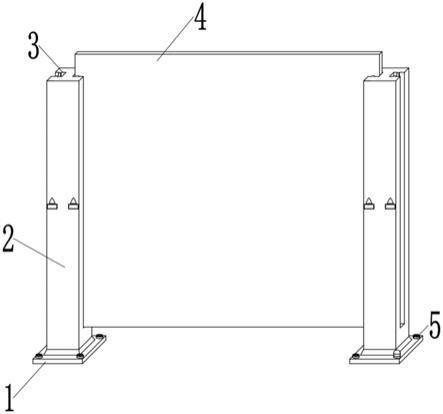 一种可调节玻璃高低的铝合金栏杆的制作方法