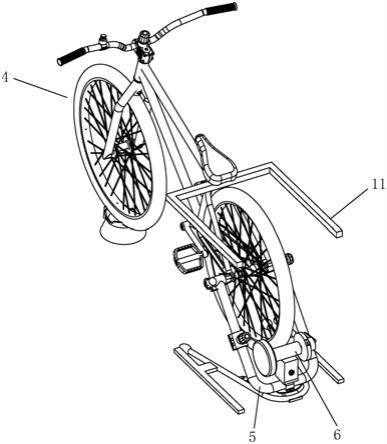 一种安全型自行车训练器的制作方法