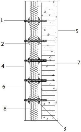 一种立式浇筑构件的保温板控制件的制作方法