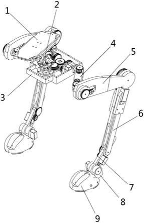 一种双足步行机器人的制作方法