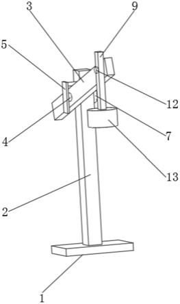 一种落地式家用LED照明灯的制作方法